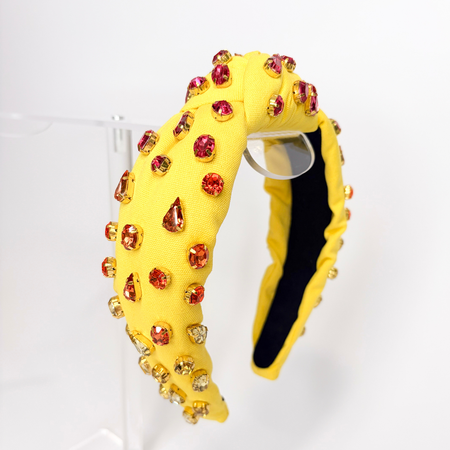 ✨ Yellow Statement Headbands | Pearl, Gem & Floral Styles