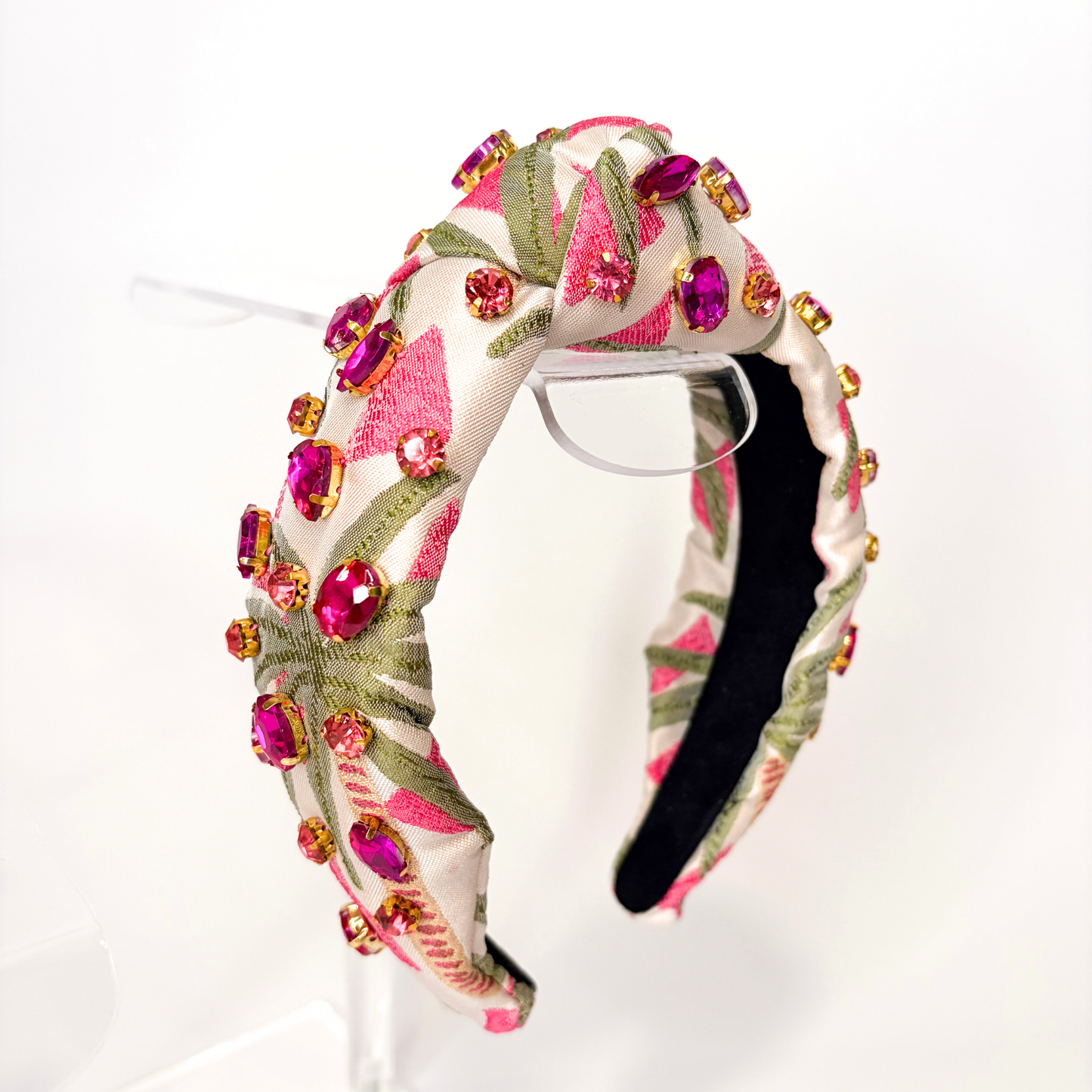š Pink Statement Headbands | Pearl, Crystal & Gem Embellished Headbands