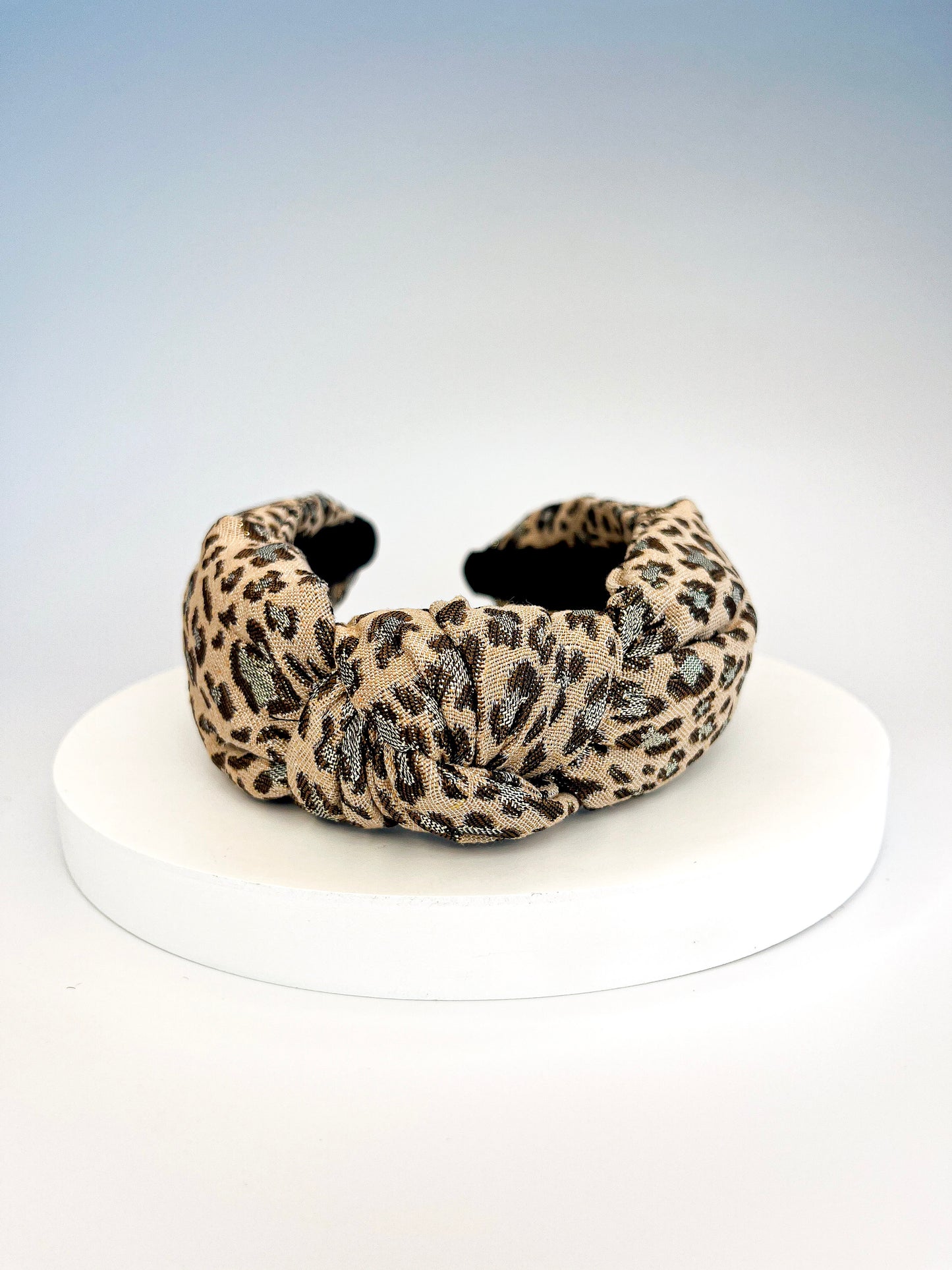 🤎 Neutral Tweed & Leopard Headbands