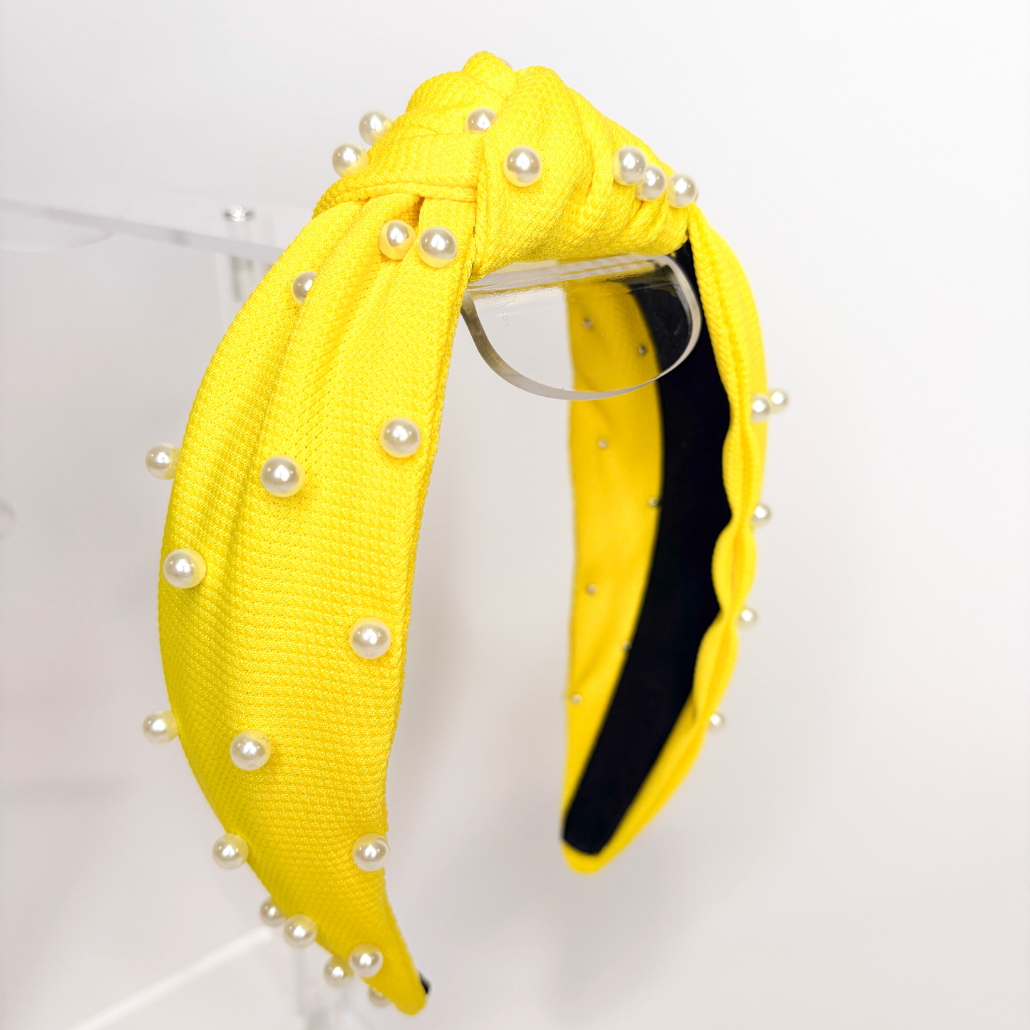 ✨ Yellow Statement Headbands | Pearl, Gem & Floral Styles