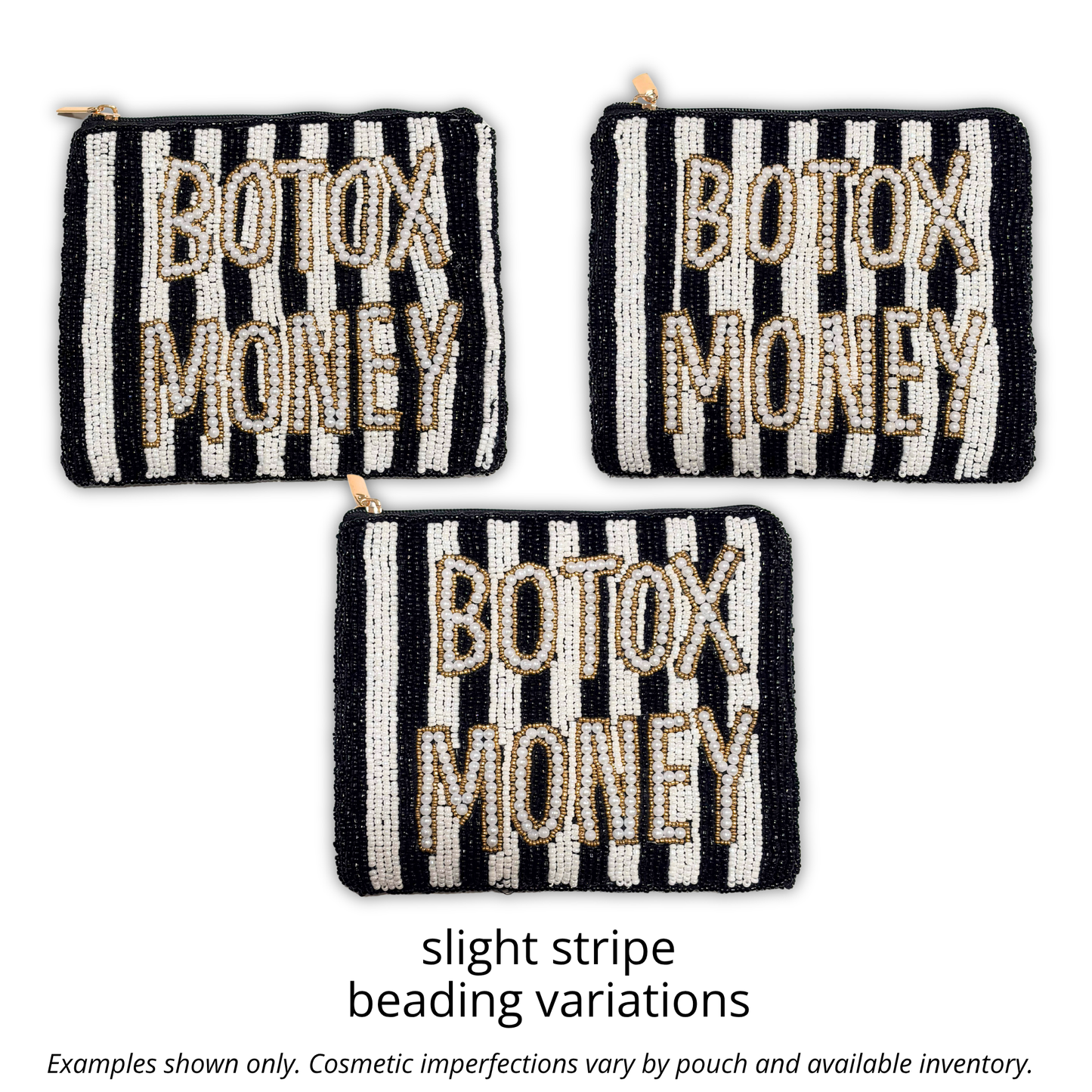 Perfectly Imperfect Beaded Pouches ✨ Cosmetic Imperfections Discount