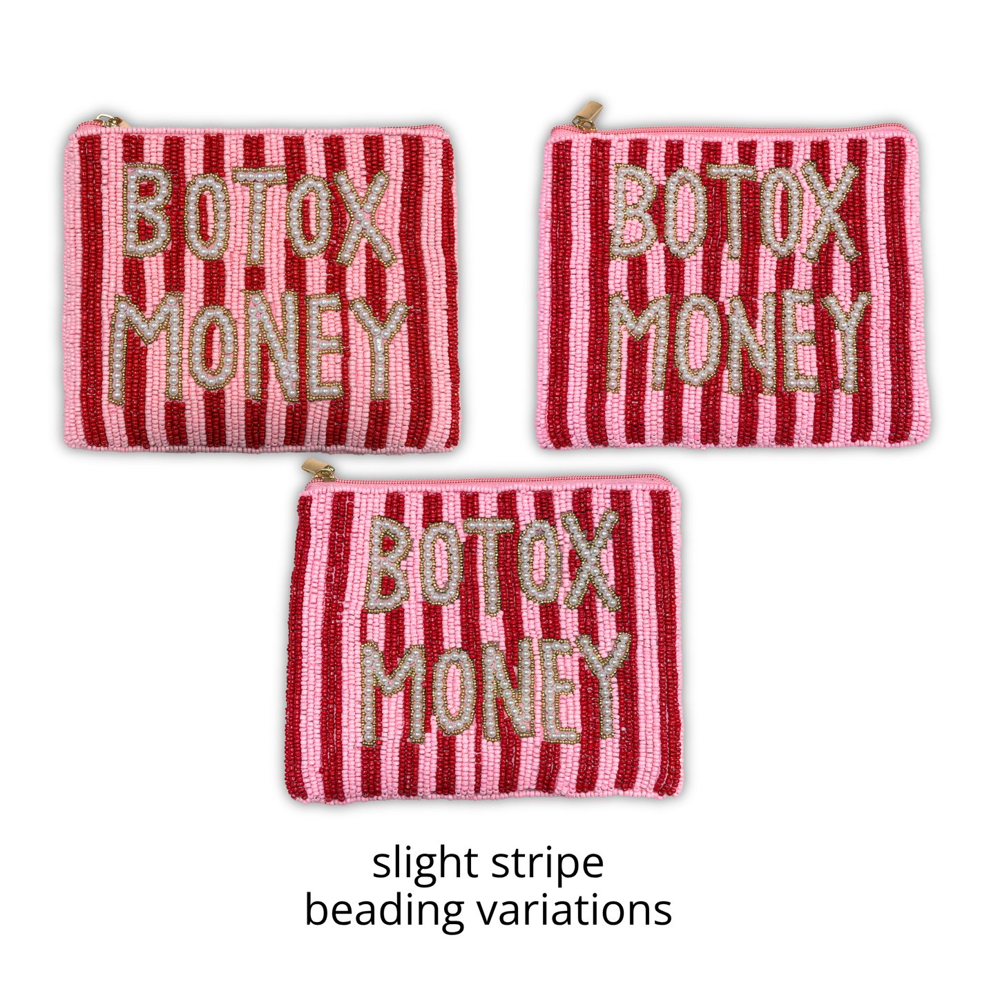 Perfectly Imperfect Beaded Pouches ✨ Cosmetic Imperfections Discount