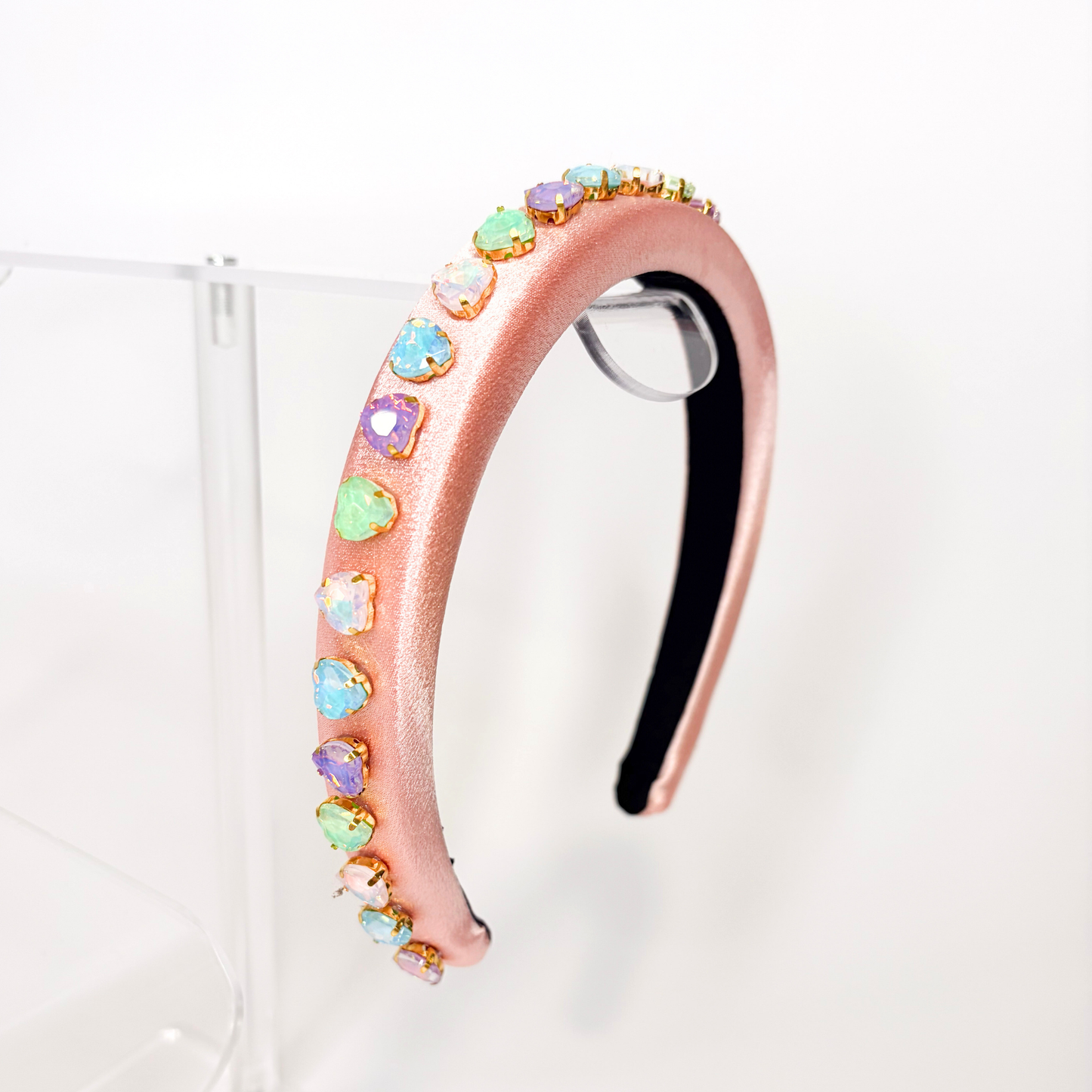 💖 Pink Statement Headbands | Pearl, Crystal & Gem Embellished Headbands
