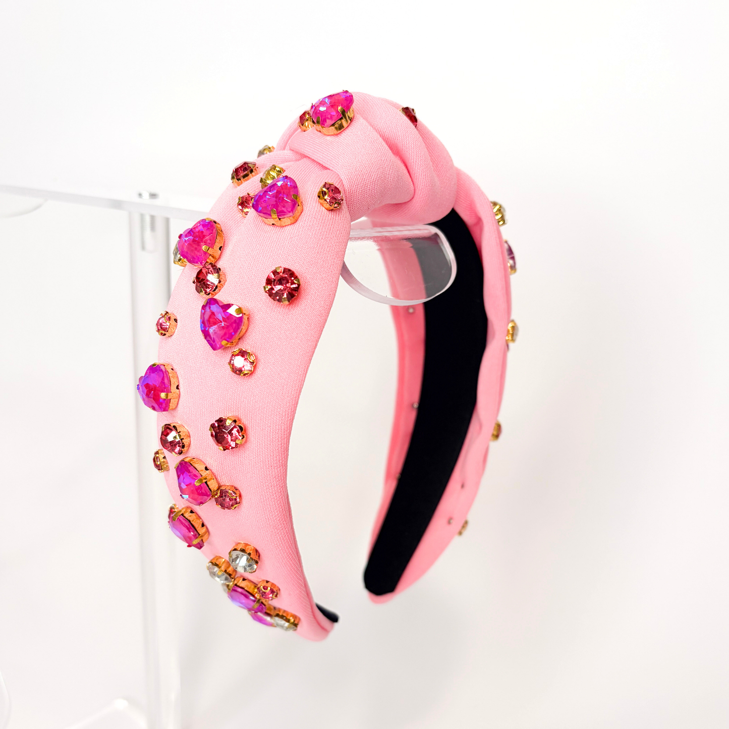 💖 Pink Statement Headbands | Pearl, Crystal & Gem Embellished Headbands