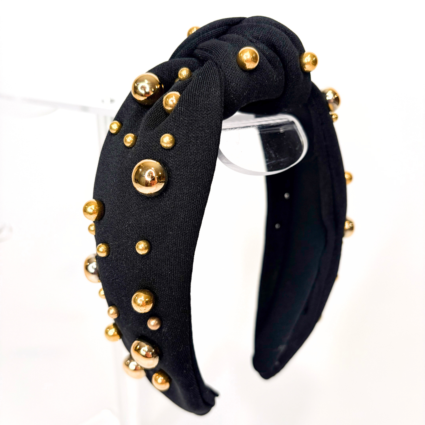 🖤 Black Statement Headbands | Pearl, Crystal & Raffia Styles