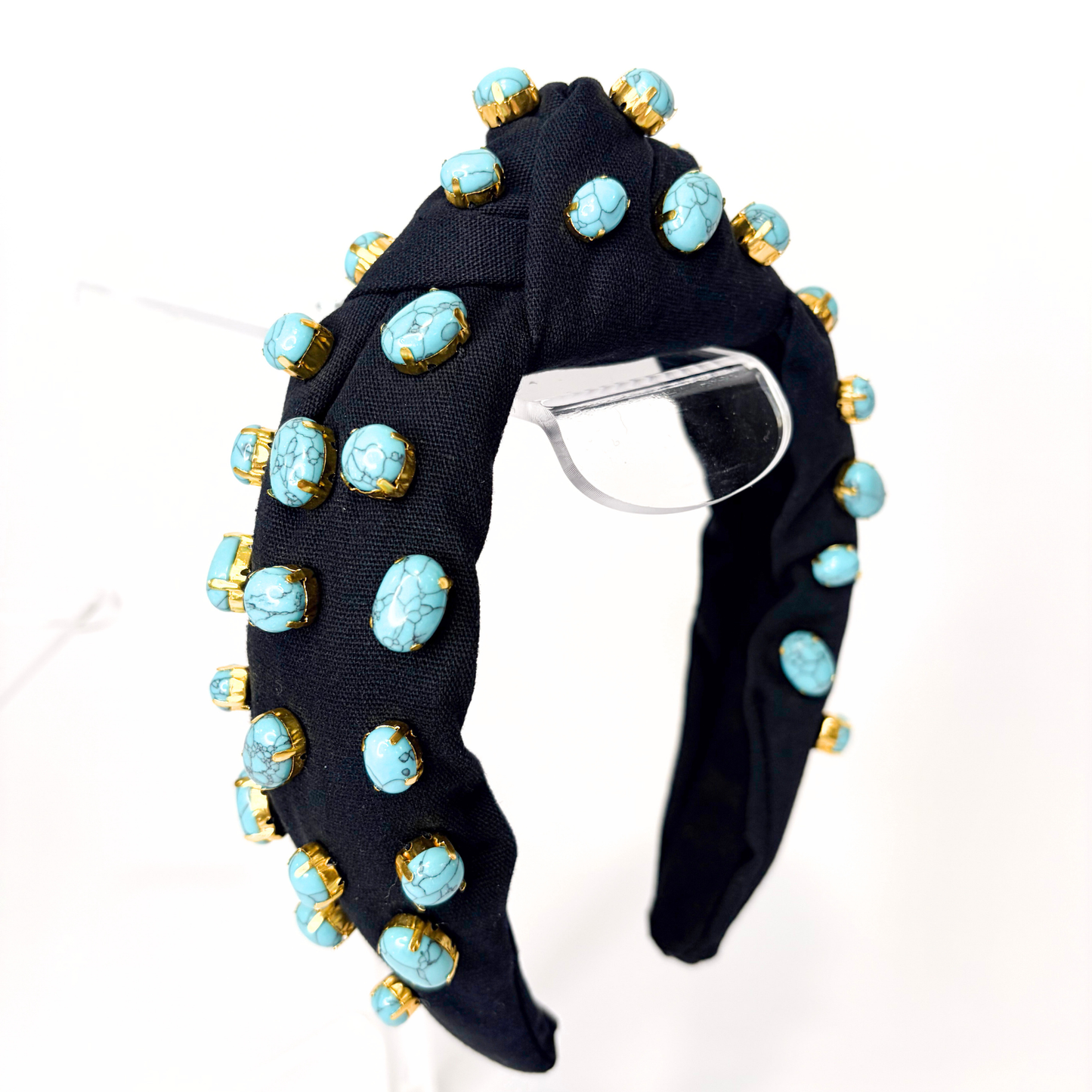 🖤 Black Statement Headbands | Pearl, Crystal & Raffia Styles