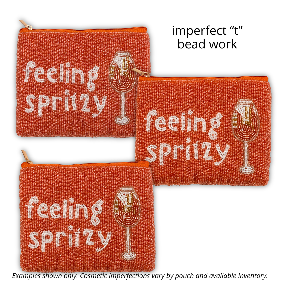 Perfectly Imperfect Beaded Pouches ✨ Cosmetic Imperfections Discount