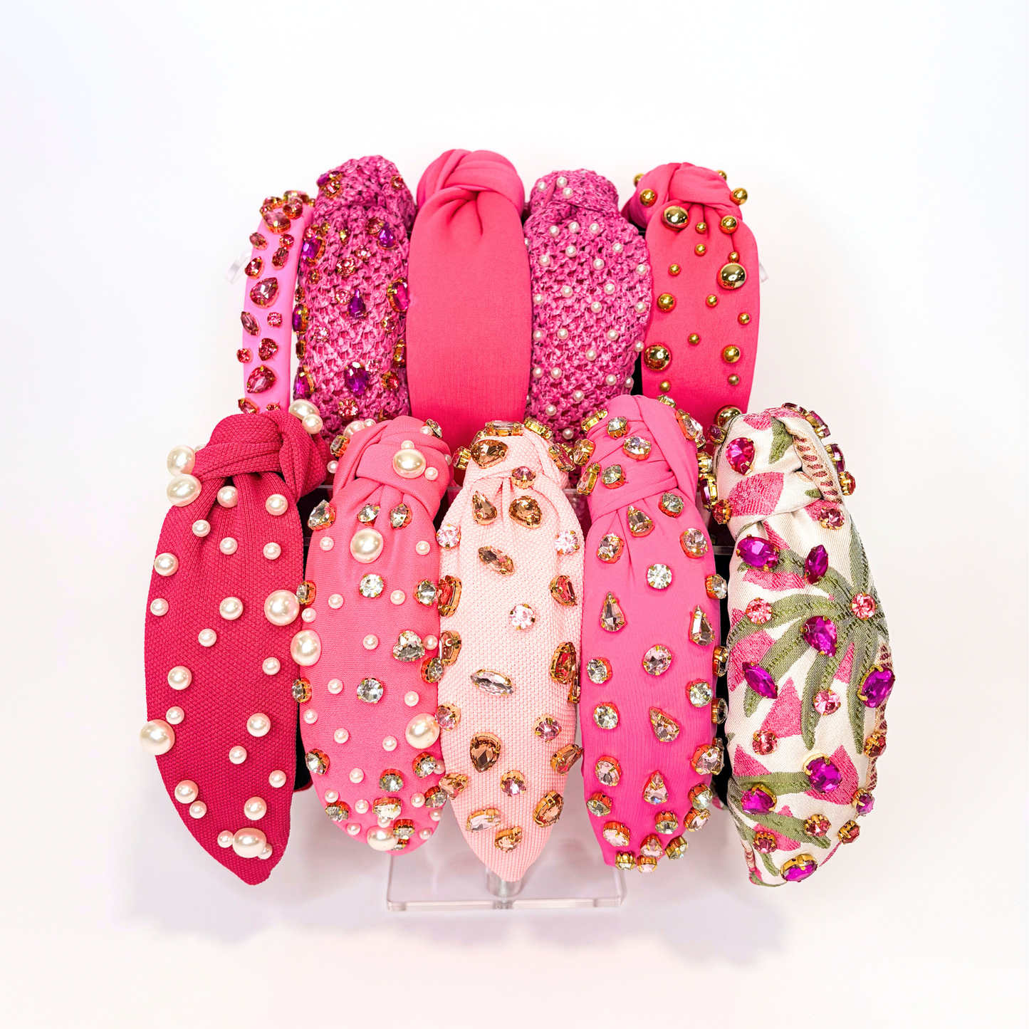 💖 Pink Summer Statement Headbands