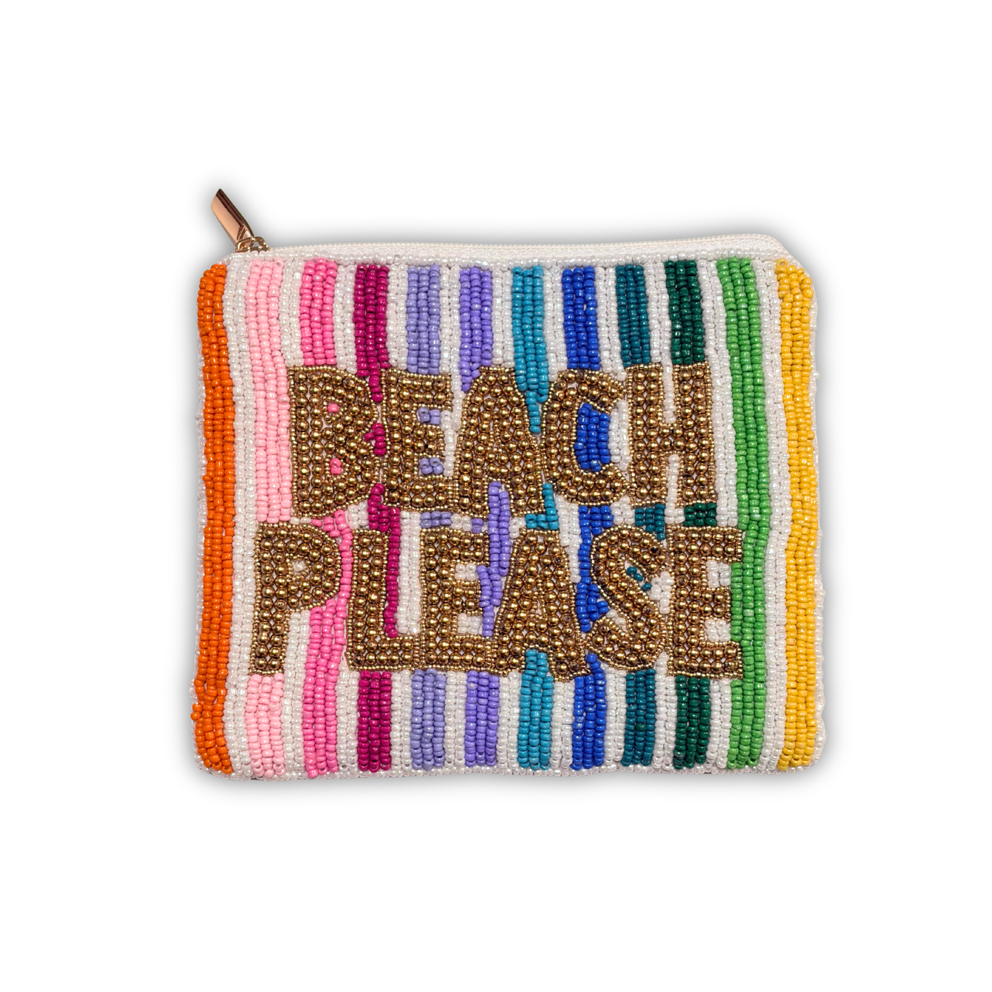 Vacation Beaded Pouches