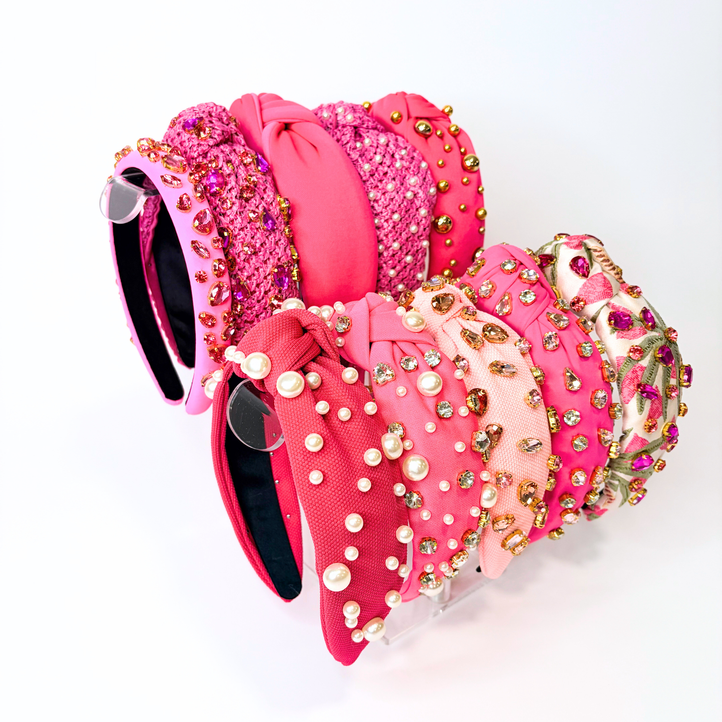💖 Pink Summer Statement Headbands