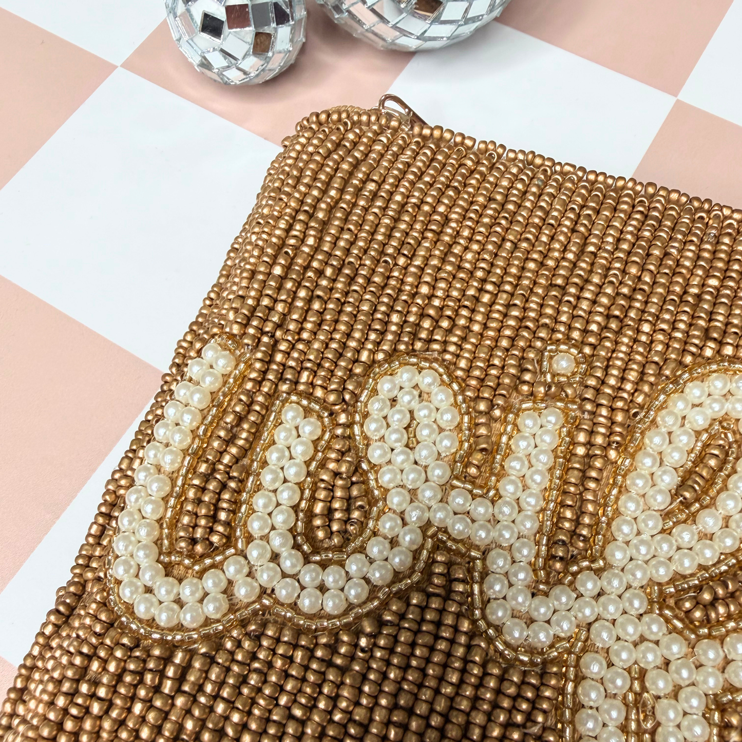 Bridal Beaded Coin Pouches