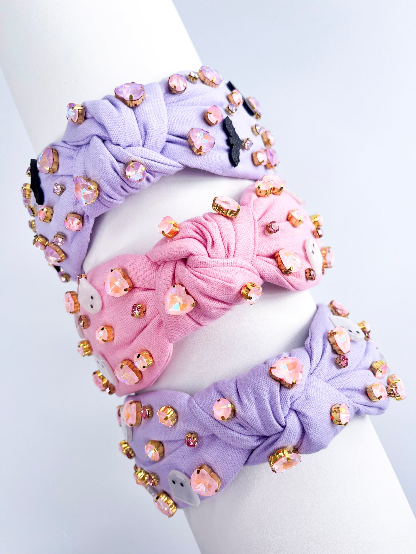 👻 Halloween Jeweled Knotted Headband