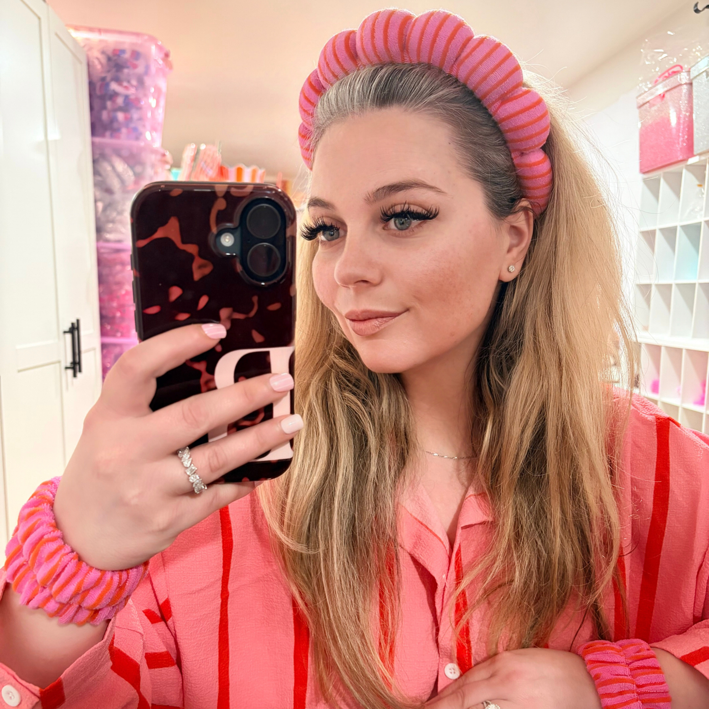 Brittyland GRWM Spa Set ✨ Absorbent Towel Headband, Scrunchie + Wristbands