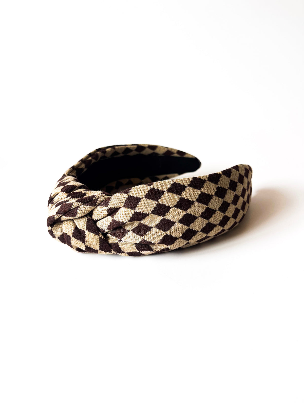 🖤 Checkered Knotted Headbands