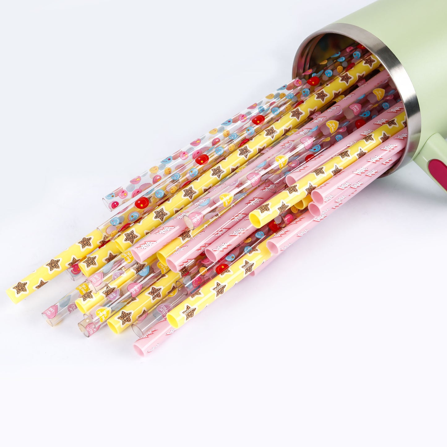 Preppy Reusable Straws for 40oz Tumblers (4 Pack)