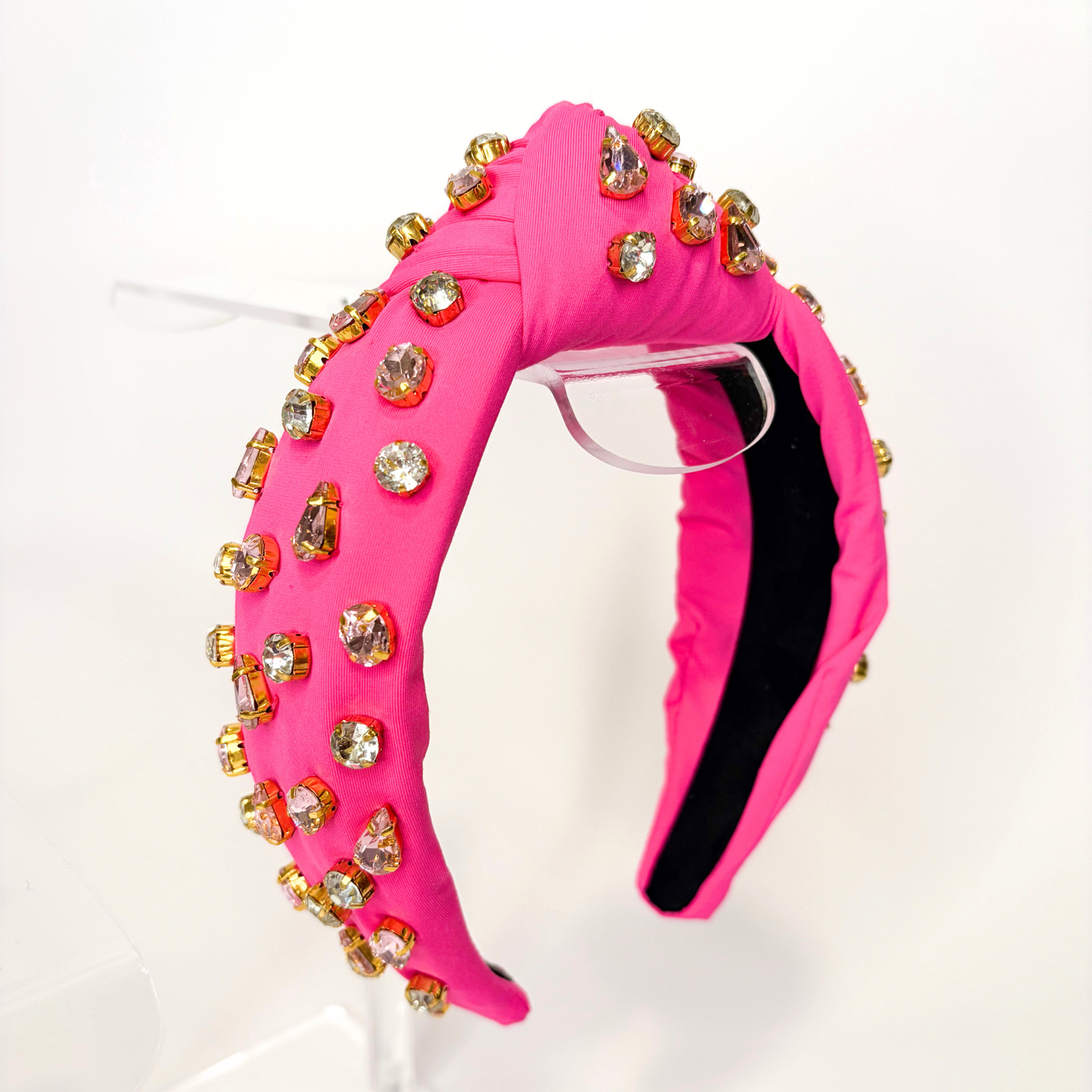 💖 Pink Statement Headbands | Pearl, Crystal & Gem Embellished Headbands