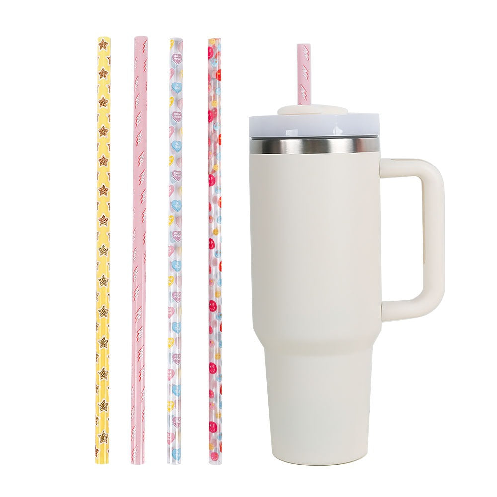 Preppy Reusable Straws for 40oz Tumblers (4 Pack)