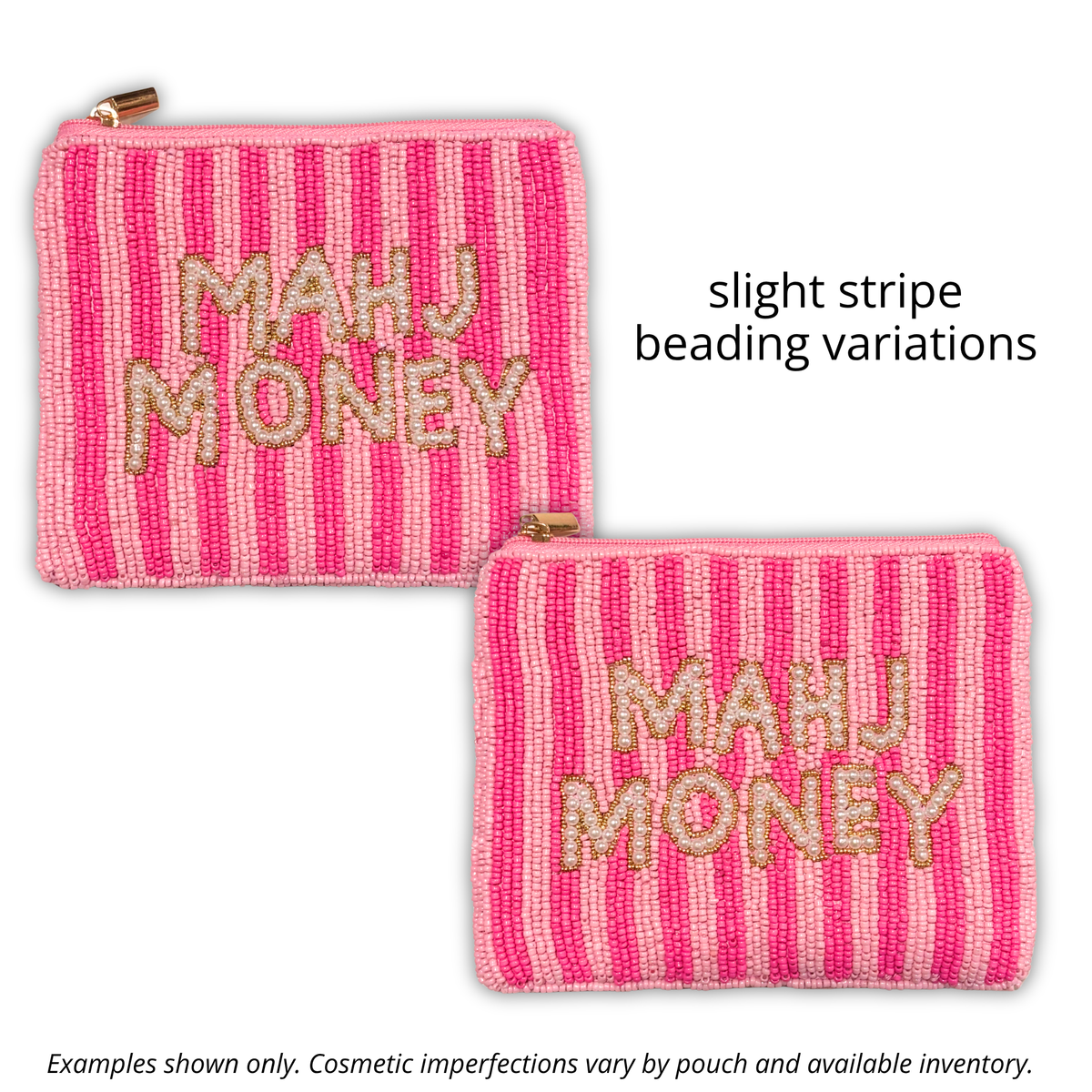 Perfectly Imperfect Beaded Pouches ✨ Cosmetic Imperfections Discount