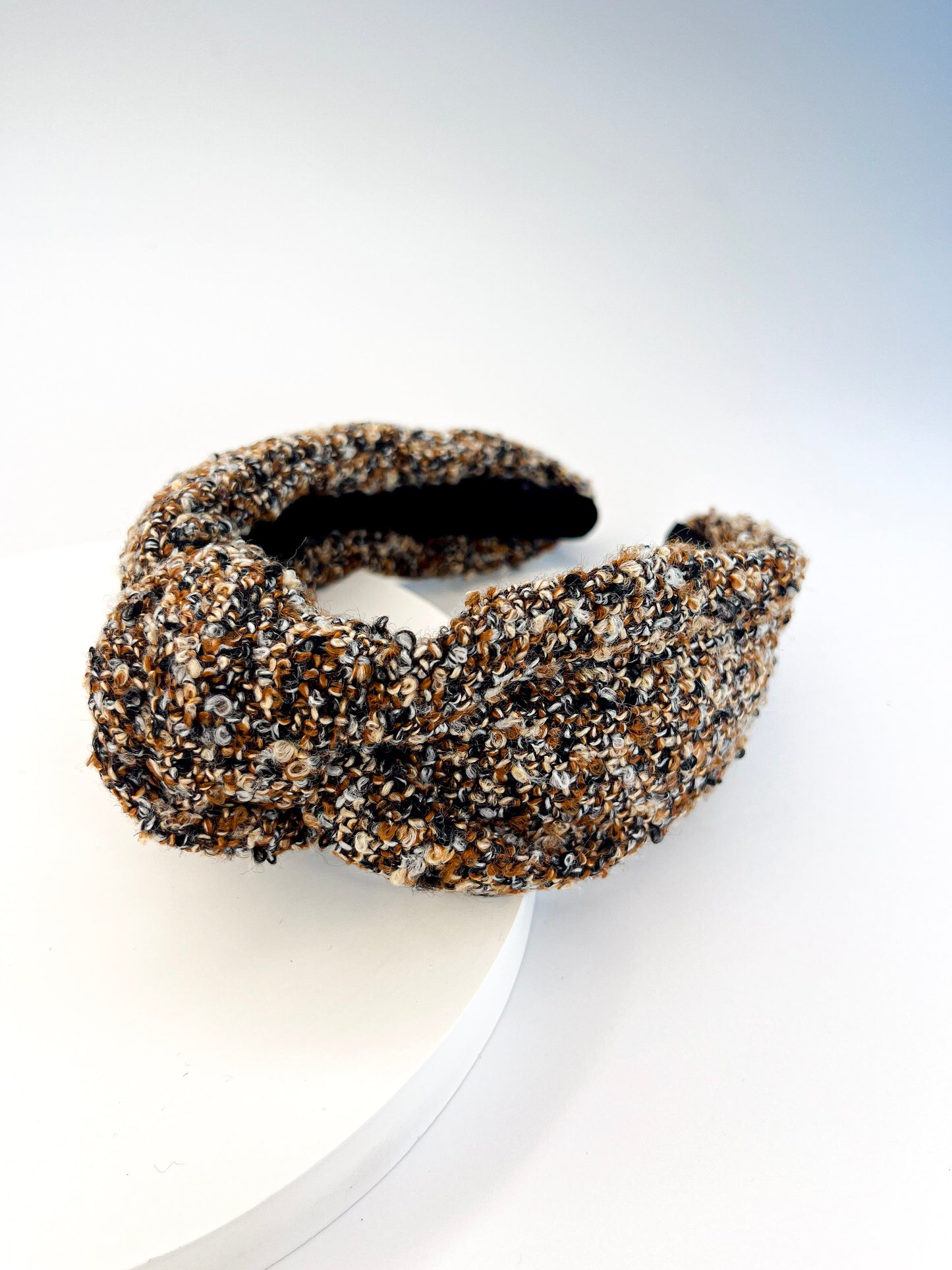 🤎 Neutral Tweed & Leopard Headbands