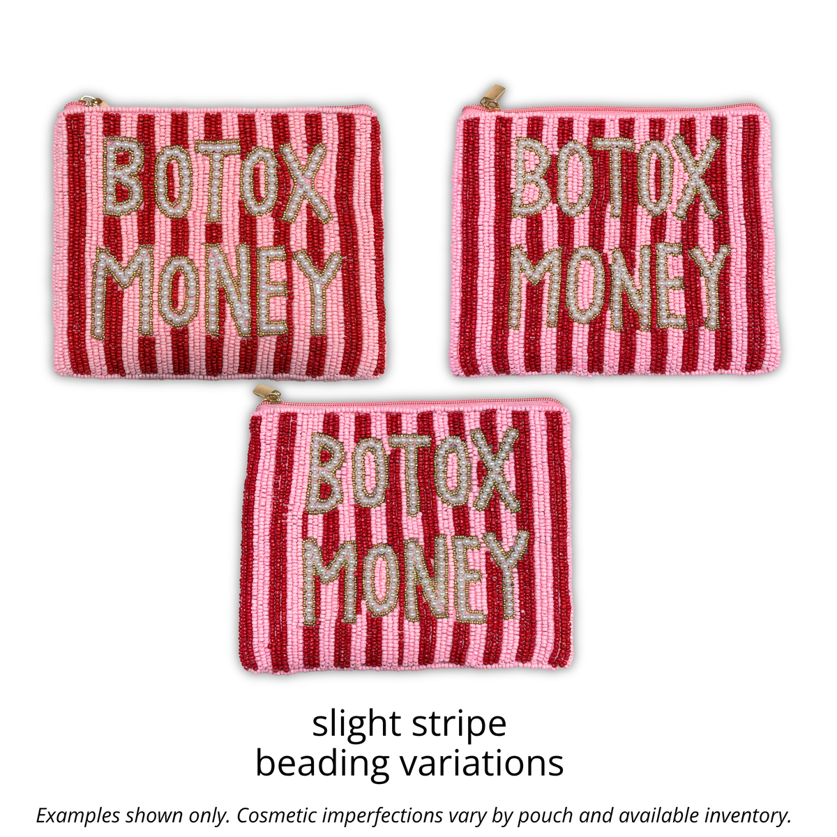 Perfectly Imperfect Beaded Pouches ✨ Cosmetic Imperfections Discount