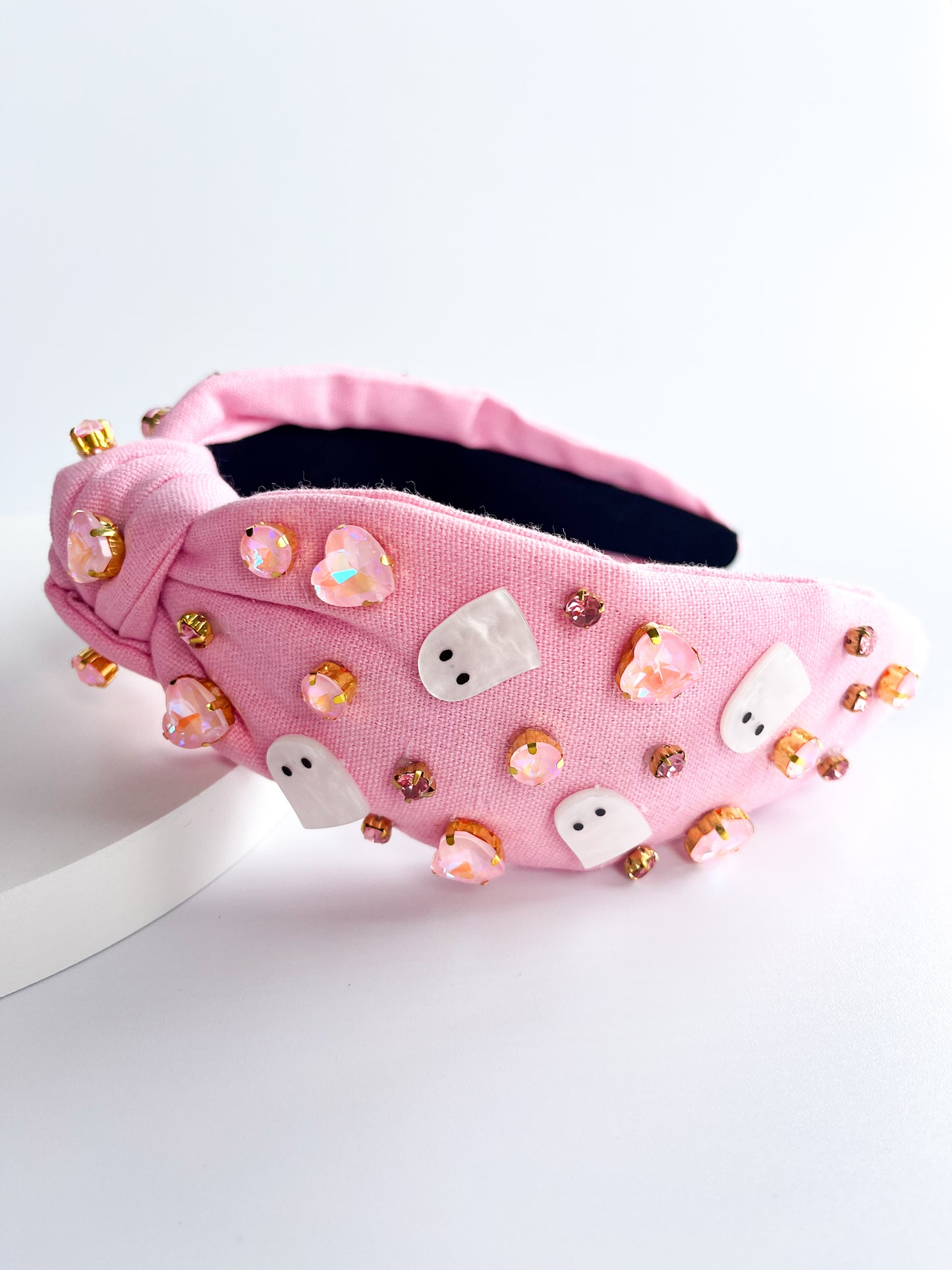 👻 Halloween Jeweled Knotted Headband
