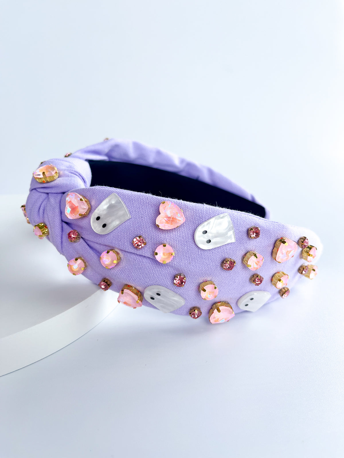 👻 Halloween Jeweled Knotted Headband