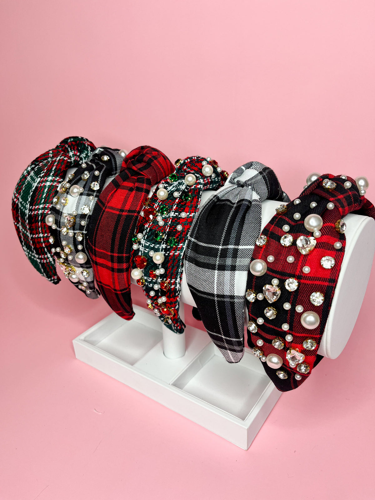 🍂 Plaid Knotted Headbands