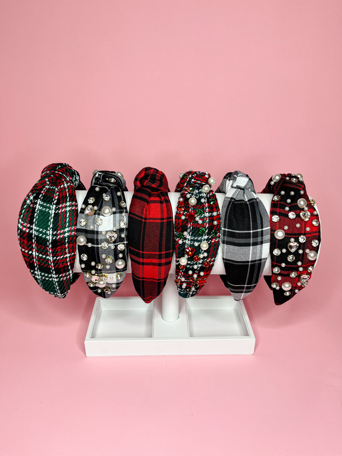 🍂 Plaid Knotted Headbands