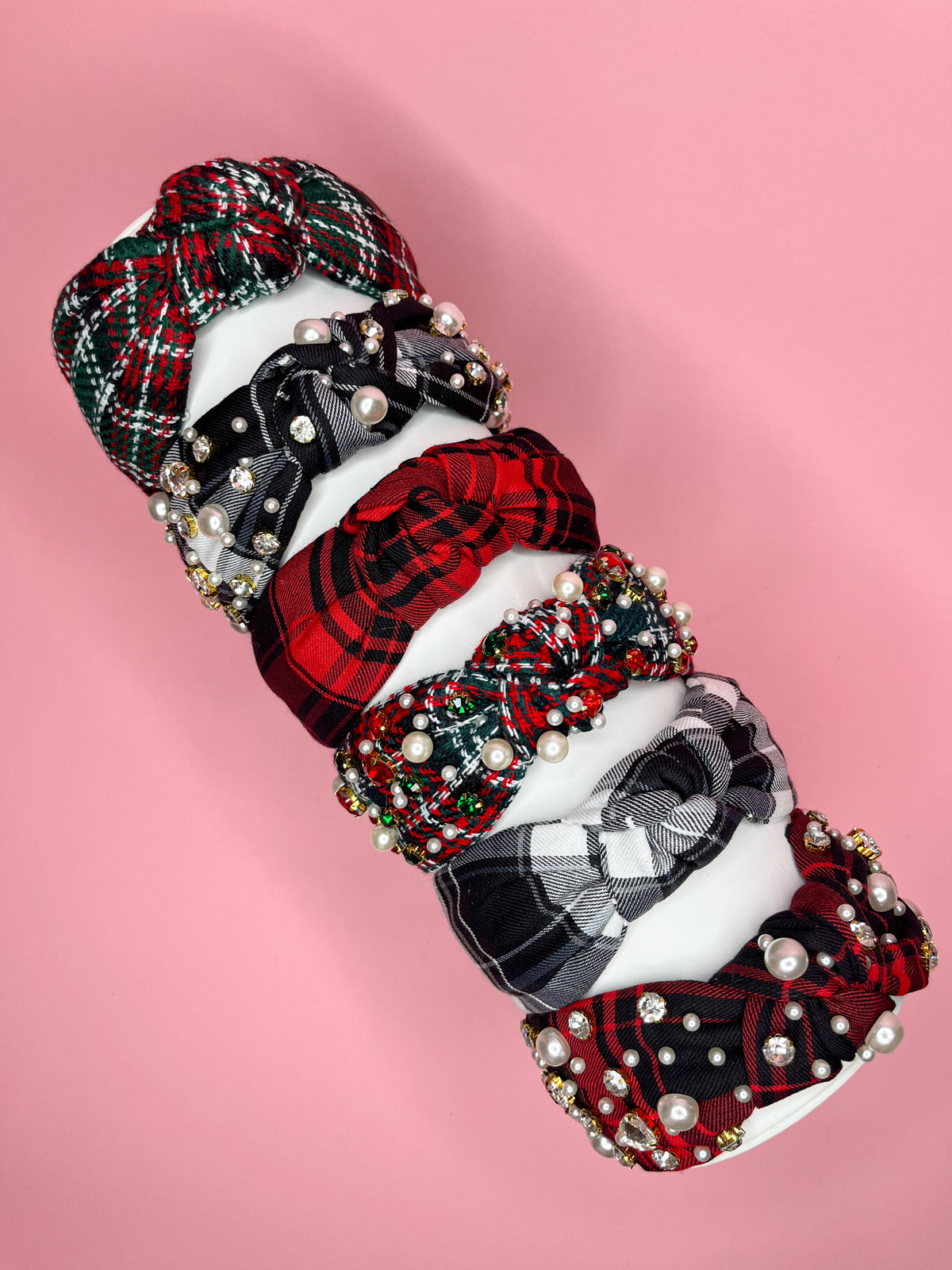 🍂 Plaid Knotted Headbands