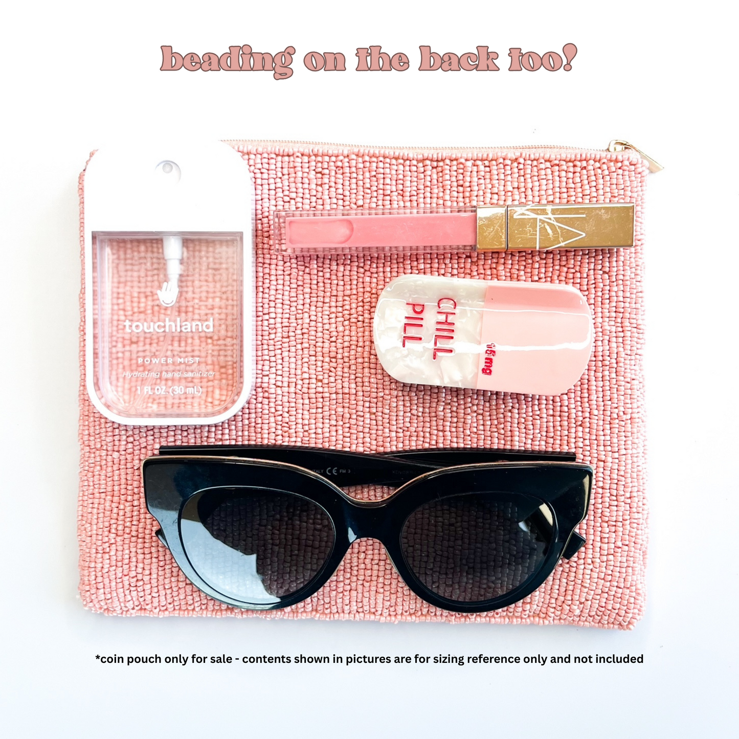 Extra Large Oh Shit Kit Beaded Pouch