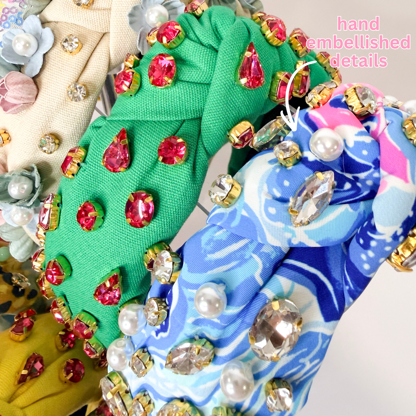 🌴 Resort Glam Statement Headbands